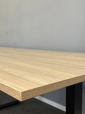 Konferensbord 380x100cm Ek/Svart