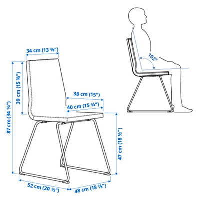 Konferensstol IKEA Volfgang