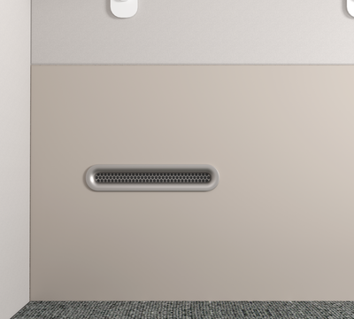 Ventilation vägg låg