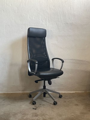 IKEA "Markus" kontorsstol i läder