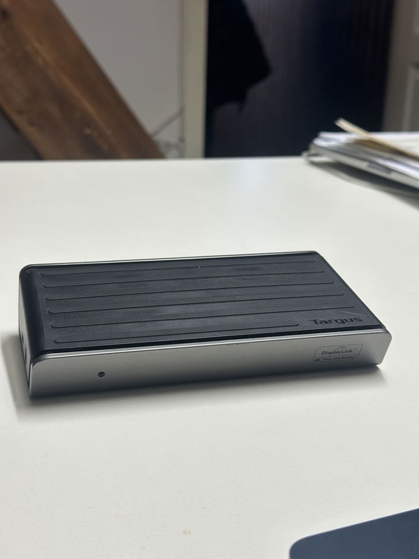 Dockningsstation Targus Dual Video 4K - Komplett arbetsstation via en kabel