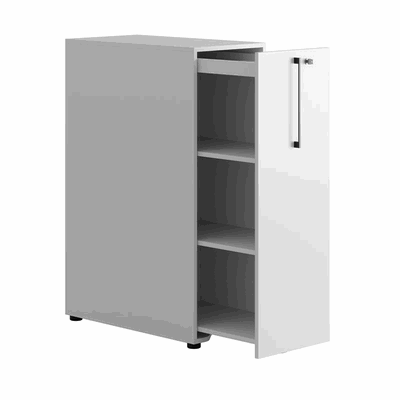 Towerskåp Modify Höger 80x42x120cm Vit