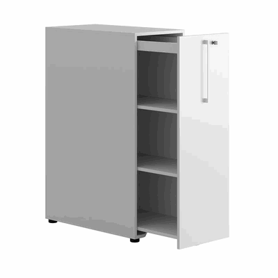 Towerskåp Modify Höger 80x42x120cm Vit