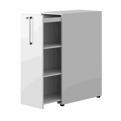 Towerskåp Modify Vänster 80x42x120cm Vit