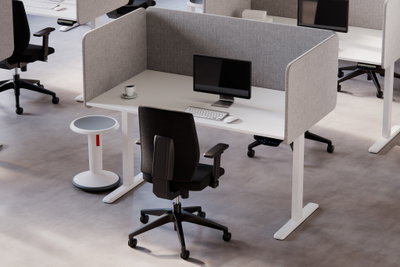 Bordsskärm Silencio 70cm Ljusgrå