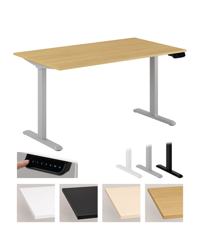 Höj & Sänkbart Skrivbord Workflow 140x80cm