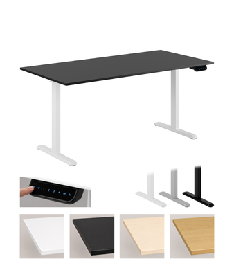 Höj & Sänkbart Skrivbord Workflow 160x80cm