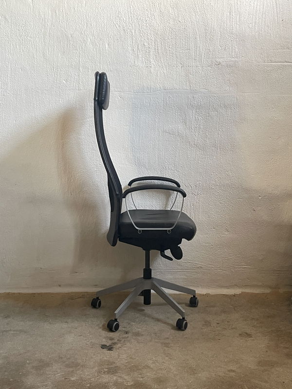 IKEA "Markus" kontorsstol i läder