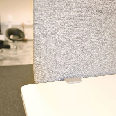 Bordsskärm Silencio 80cm Svart
