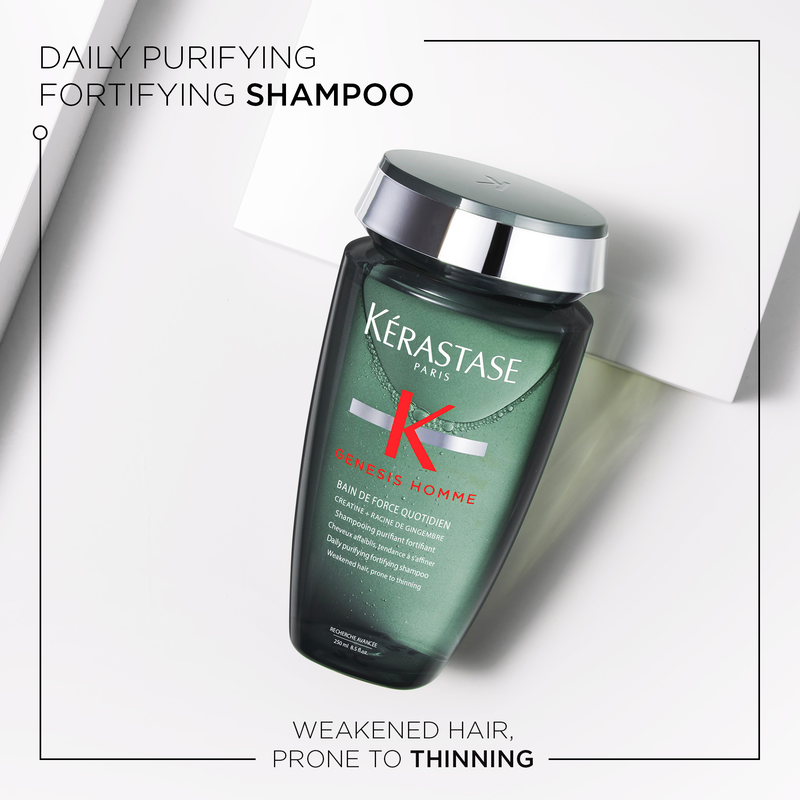 Kérastase Genesis Homme Bain de Force Quotiden Shampoo 250 ml