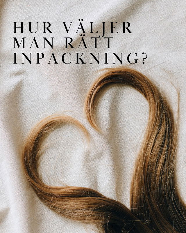 Hur väljer man rätt hårinpackning? 💆‍♀️✨