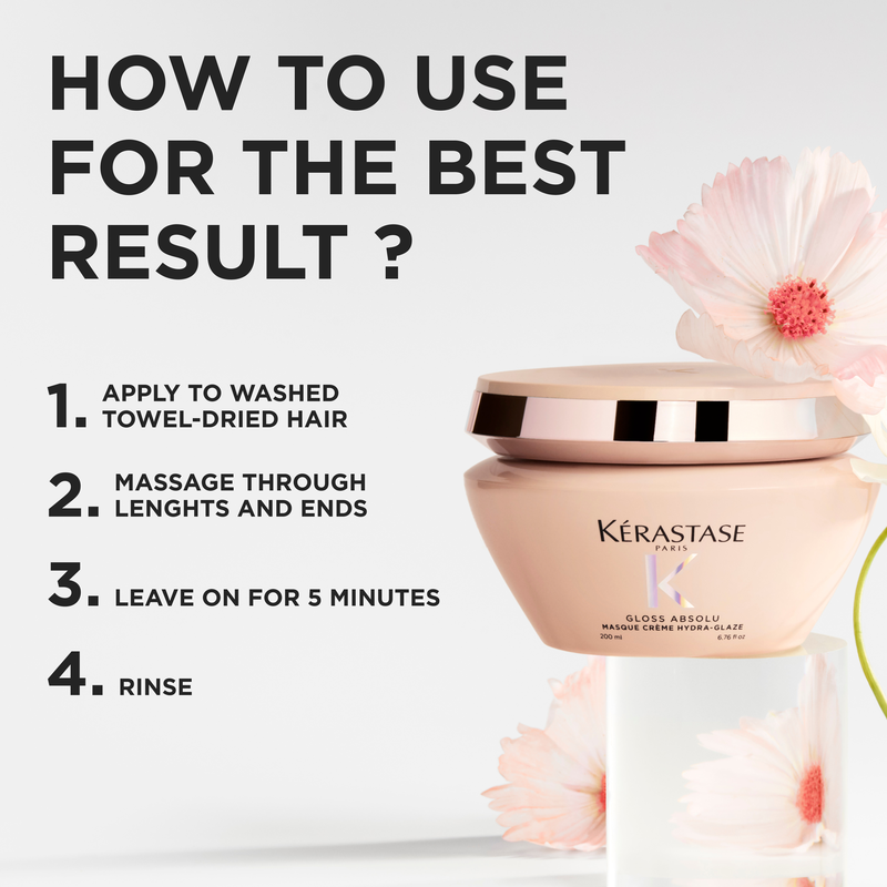 Kérastase Gloss Absolu Masque Crème Hydra-Glaze 200 ml