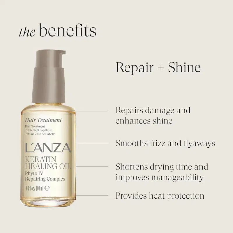 L'ANZA Keratin Healing Oil Hair Treatment 100 ml