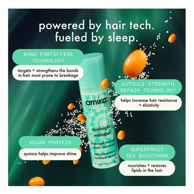 Amika Midnight Mender Overnight Strength Repair Treatment 100 ml