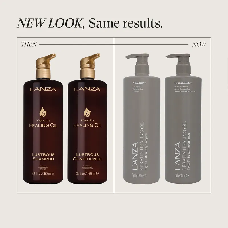 L'ANZA Healing Oil Bundle Shampoo 950 ml & Conditioner 950 ml