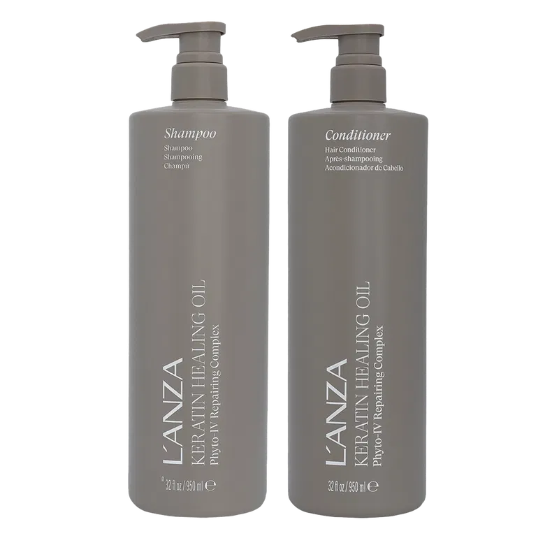 L'ANZA Healing Oil Bundle Shampoo 950 ml & Conditioner 950 ml