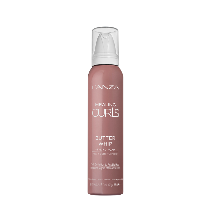 L'ANZA healing curls butter whip Styling Foam