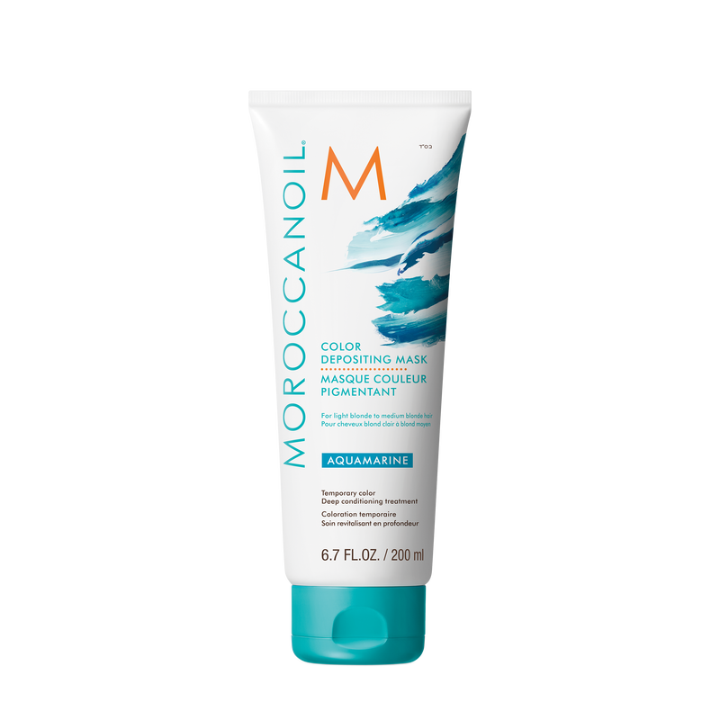 Moroccanoil Color Depositing Mask, Aquamarine 200 ml Moroccanoil Color Depositing Mask, Aquamarine 200 ml