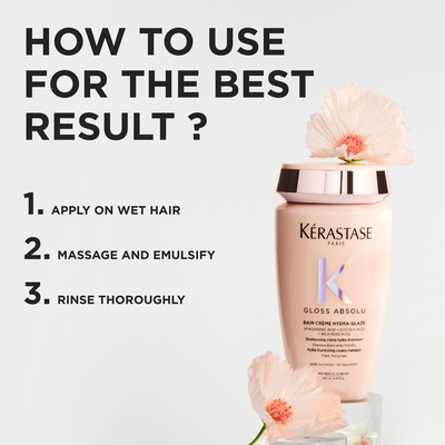 Kérastase Gloss Absolu Bain Crème Hydra-Glaze Shampoo 250 ml