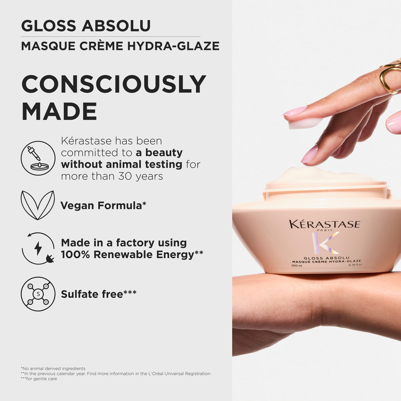Kérastase Gloss Absolu Masque Crème Hydra-Glaze 200 ml