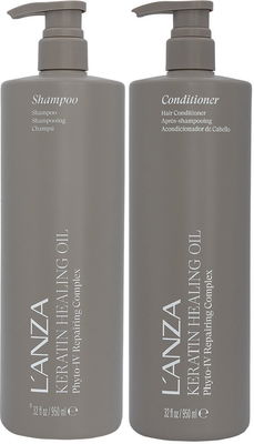 L'ANZA Healing Oil Bundle Shampoo 950 ml & Conditioner 950 ml
