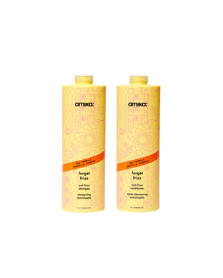 Amika Forget Frizz Duo Shampoo & Balsam 1000 ml