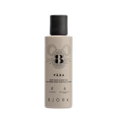 Björk VÄXA Baby Hair & Body Oil 125ml