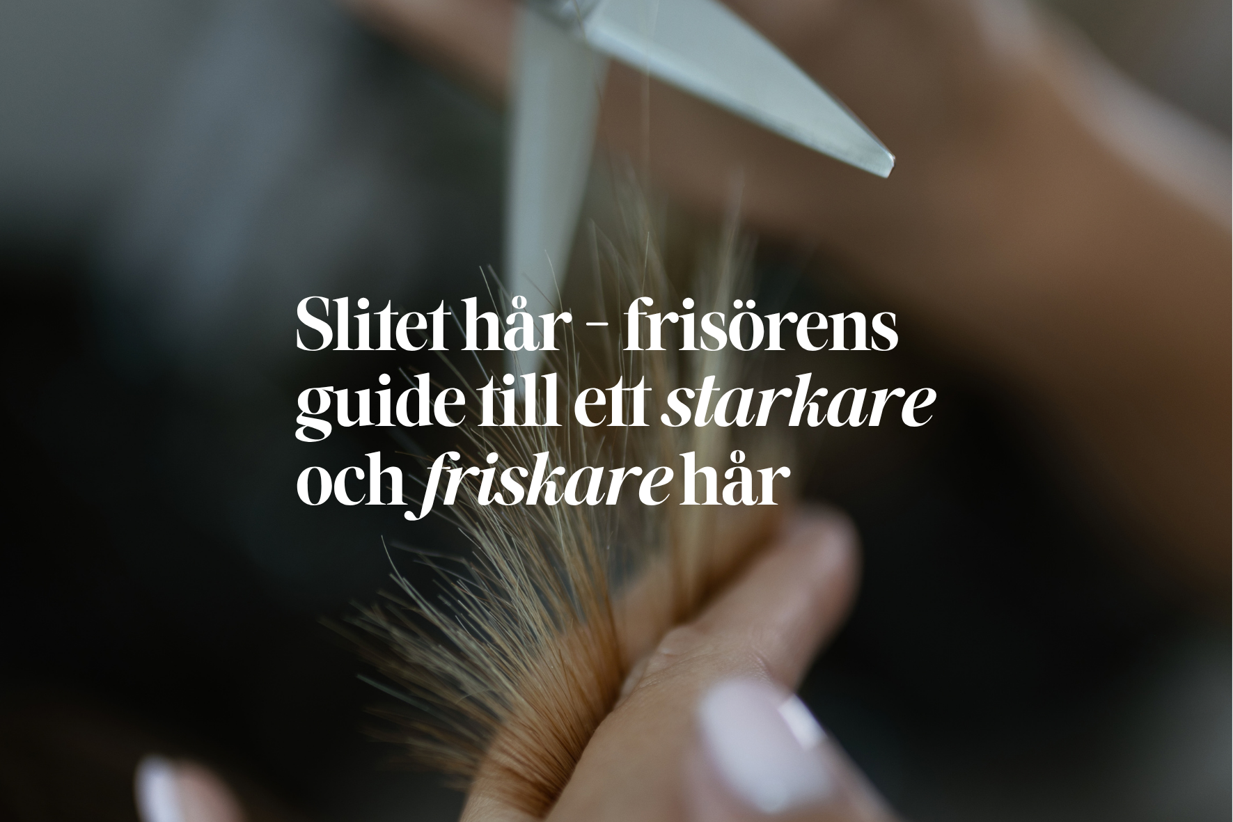 Klipper av slitna toppar