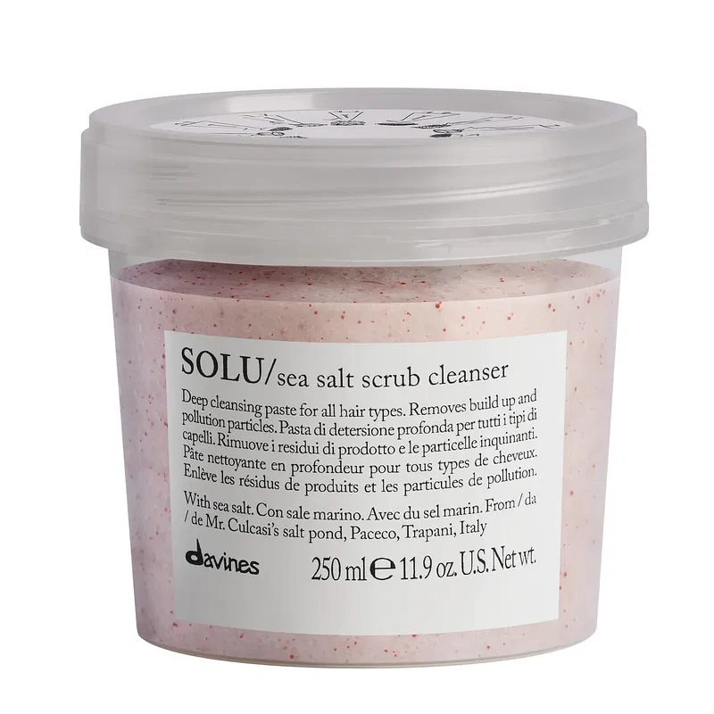 Davines Solu Sea Salt Scrub Cleanser 250 ml