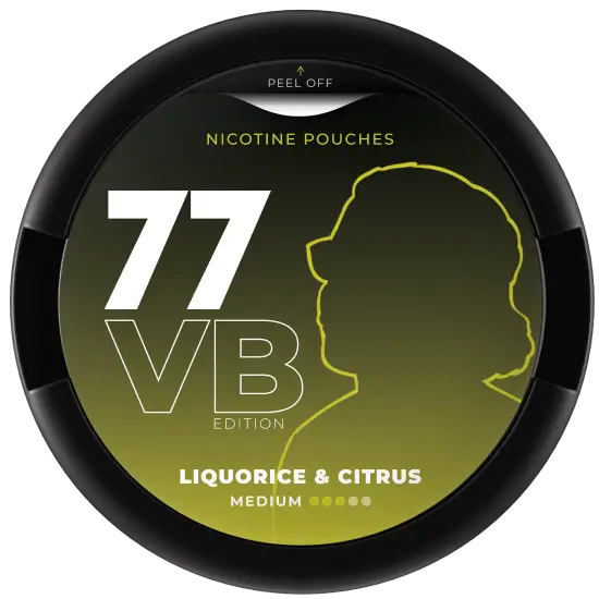 Product poster for 77 Liquorice Citrus Medium