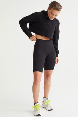 Träningscykelbyxa med ficka