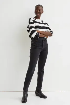 Mom High Ankle Jeans