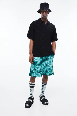 Relaxed Fit Terry polo shirt