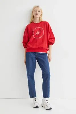 Tröja med raglanärm