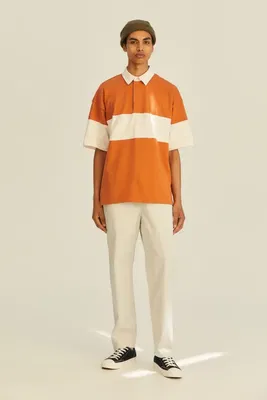 Relaxed Fit Twill pull-on trousers