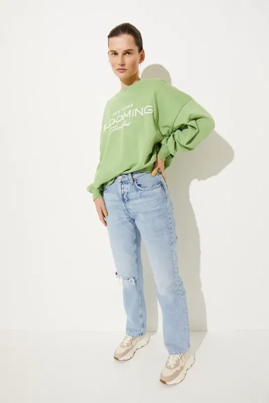 Tröja med raglanärm