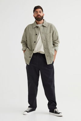 Relaxed Fit Twill pull-on trousers