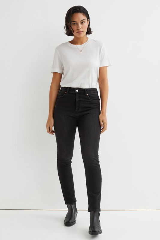 Slim High Ankle Jeans