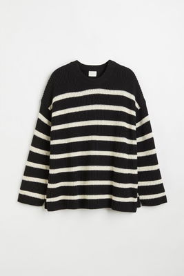 H&M+ Oversized double-knit jumper