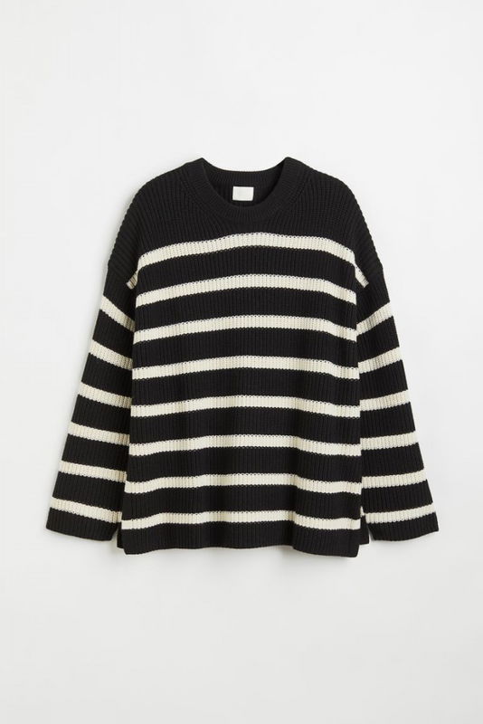 H&M+ Oversized double-knit jumper