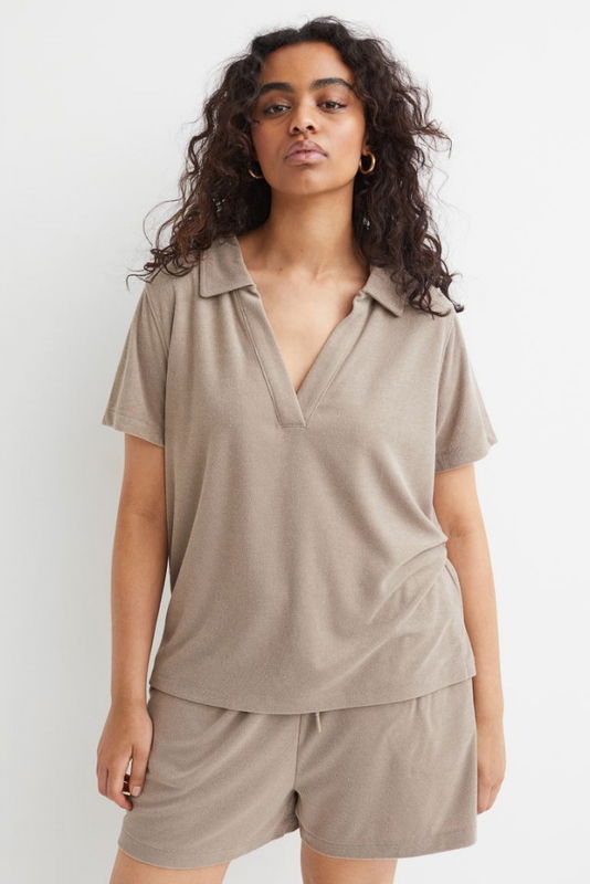 Tenniströja i frotté