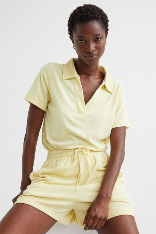 Tenniströja i frotté