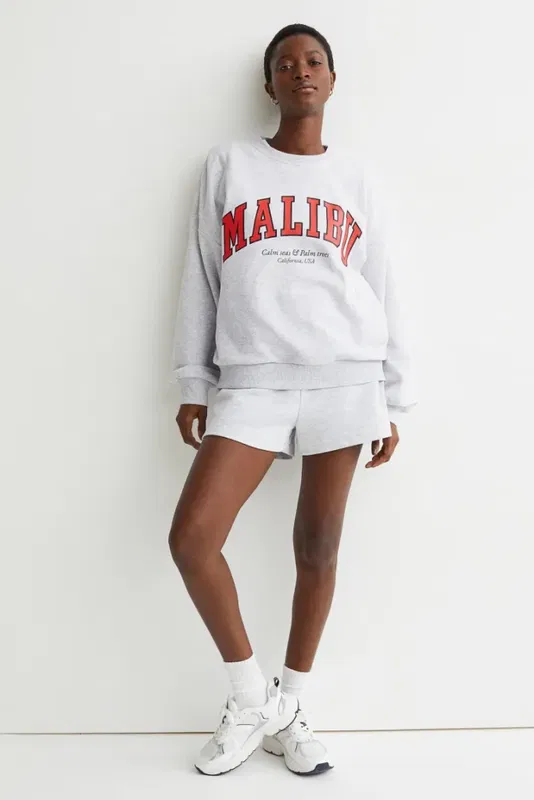 Tröja med raglanärm