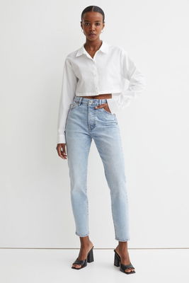 Mom High Ankle Jeans