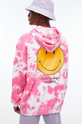 Mönstrad huvtröja Relaxed Fit