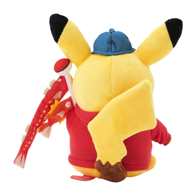 Pokémon Center Hiroshima: Pikachu Gyarados Flag Plush