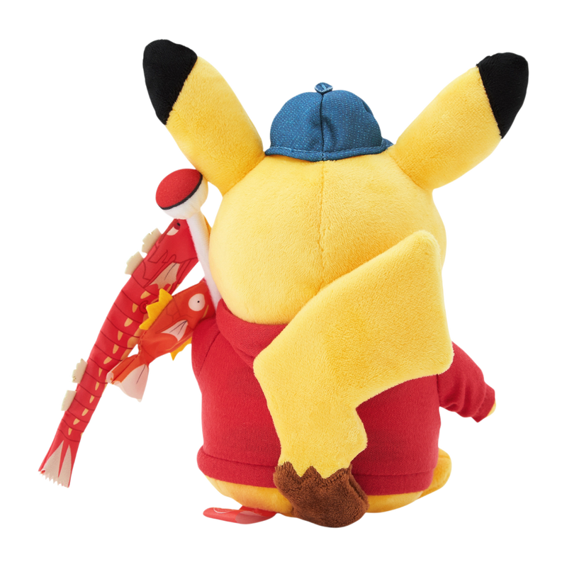 Pokémon Center Hiroshima: Pikachu Gyarados Flag Plush