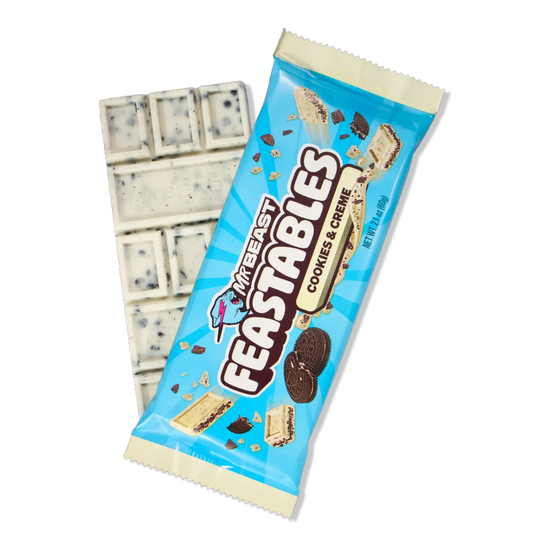 Mr Beast Feastables Cookies & Creme 60g