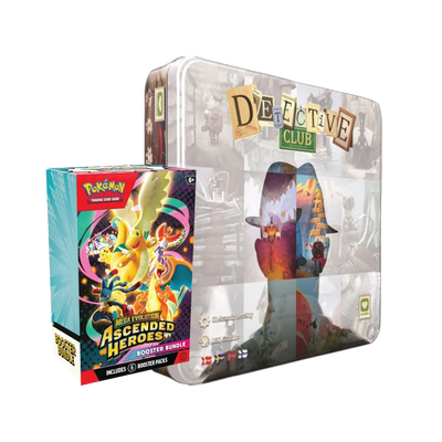 Pokémon Ascended Heroes Booster Bundle + Detective Club