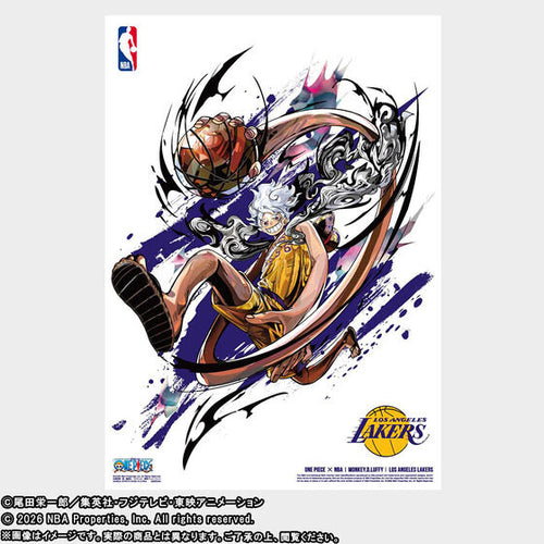 One Piece X NBA - NBA Mini Poster Complete set of 10 Types